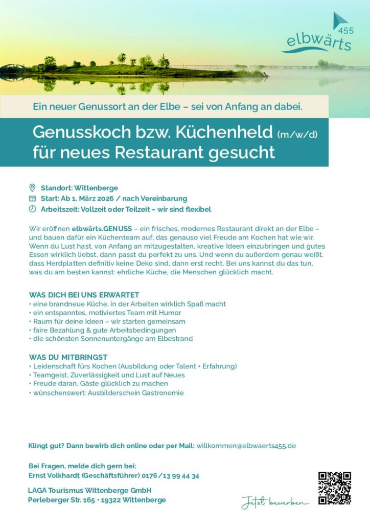 thumbnail of Genusskoch für neues Restaurant
