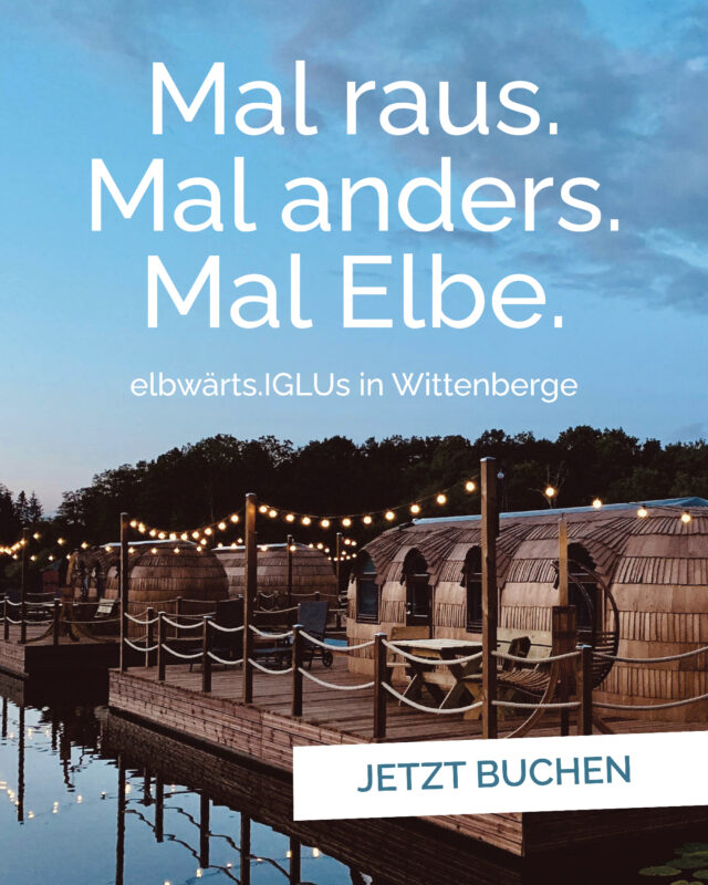 Mal raus. Mal anders. Mal Elbe.Ihr könnt jetzt in den neuen elbwärts. IGLUs in Wittenberge übernachten, die ersten Termine sind ab sofort buchbar.Ein besonderer Ort direkt am Wasser. Perfekt für alle, die dem Alltag kurz entfliehen, den Sonnenuntergang an der Elbe genießen oder einfach etwas Neues erleben möchten.• Aufwachen mit Elbblick
• Ideal für Radfahrer und Entdecker
• Ruhe, Natur und ganz viel WeitblickWir stehen noch ganz am Anfang. Nicht alles wird vom ersten Tag an perfekt sein. Aber genau das macht diesen Start besonders: Wir entwickeln uns weiter und freuen uns über alle, die von Anfang an dabei sind.Jetzt buchen und zu den ersten Gasten gehören.